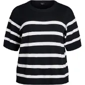 Zizzi Blusa 'MCarrie' preto