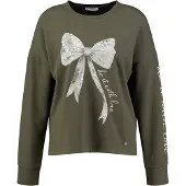 Key Largo Sweatshirt ' BOW ' oliveira / offwhite
