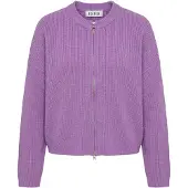 EDITED The Label Casaco de malha 'Llleana' roxo
