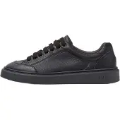 Camper para homem. K101105-020 Sapatilhas de pele Runner Twentyfive pretas (43), Couro, Preto, Plano, Cordão, Casual