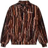Carlo colucci Camisa caramelo / chocolate / preto