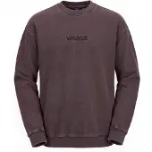 Volcom Sweatshirt 'Big Stone' chocolate / castanho escuro