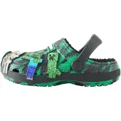 Next Sapatos abertos 'Minecraft' azul / verde / preto / branco
