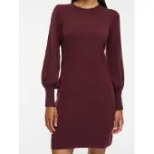 Vila Vestido Curto De Manga Comprida Kerry O-neck