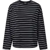 Pieces Camisa 'PCSadie' preto / branco
