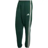 Adidas Calças de desporto verde / branco