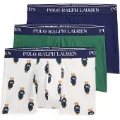 Ralph Lauren Boxers 'Classic' bege / navy / verde / branco