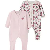 Name it Pijama De Manga Comprida Peaches 2 Unidades