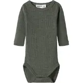 Name it Body De Manga Comprida Wax Wool Rib