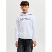 Jack & Jones Kids Junior Sweatshirt 'JJTOM' azul escuro / vermelho ferrugem / esbranquiçado