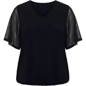 Ulla Popken Blusa preto