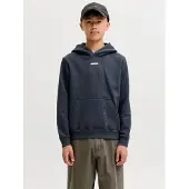 Jack & jones Junior Sweatshirt 'JCOClub' creme / azul escuro / branco