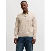 Jack & Jones Pullover 'JJEBasic' bege