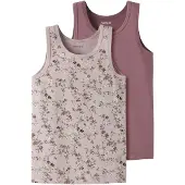 Name it Camisola interior oliveira / malva / roxo pastel / branco