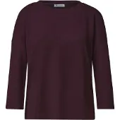 Street One Pullover vermelho vinho