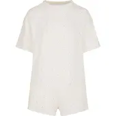 Hunkemoller Pijama azul pombo / branco