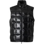Armani Exchange para homem. XM003475AF23755UC001 Colete Padding preto (M), Casual, Poliamida