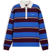Tommy Hilfiger Camisa creme / azul real / vermelho rubi / branco