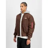 Alpha industries Casaco outdoor 'MA-1' castanho / acinzentado