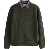 Next Pullover oliveira