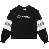 Champion Sweatshirt marfim / vermelho vivo / preto