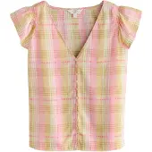 Next Blusa amarelo / lima / cor-de-rosa / branco