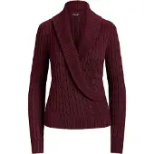 Ralph Lauren Pullover vermelho escuro