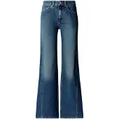 Pepe Jeans para mulher. PL2051127 Jeans Belle Flare Contraste azul (28/32), Casual, Algodão, Denim