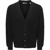 Only & Sons Casaco de malha 'ONSROME' preto