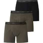 HUGO Boxers cáqui / preto