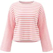 Usha Camisa rosa / branco
