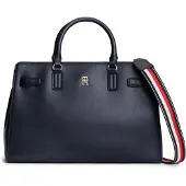 Tommy Hilfiger Malas de tiracolo 'JOY' navy / vermelho vivo / branco