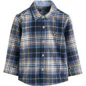 Next Camisa azul / amarelo