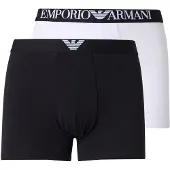 Emporio Armani Boxers preto / branco