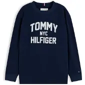 Tommy Hilfiger Camisola 'Brand Love' marinho / branco