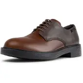 Camper Sapato com atacadores ' Dean ' chocolate / preto