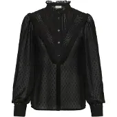 Kaffe Blusa 'Leonora' preto