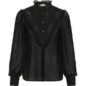 Kaffe Blusa 'Leonora' preto