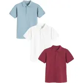 Cool Club Camisola azul claro / vermelho / branco