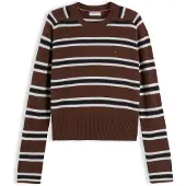 Tommy Hilfiger Pullover castanho / preto / branco