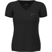 GUESS Camisa preto / transparente