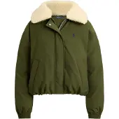 Ralph Lauren Casaco de inverno oliveira / offwhite