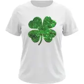 Usha Camisa verde / branco