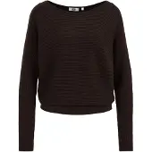 We fashion Pullover castanho escuro