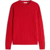 Tommy Hilfiger Pullover 'CLASSIC' vermelho