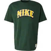 Nike Camisa 'BBALL DUNK' amarelo / verde escuro / preto / branco