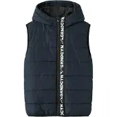 Name it Colete 'NKMMYLANE' navy / preto / branco
