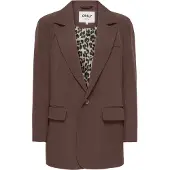 ONLY Blazer 'ONLLANA-BERRY' castanho