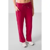 Tommy Life Calças vermelho cereja