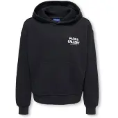 Only & Sons Junior Sweatshirt 'OSJTURNER PARKS GALLERY' preto / branco